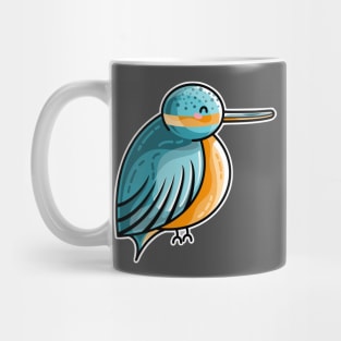 Kawaii Cute Kingfisher Mug